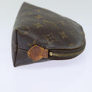 LOUIS VUITTON Monogram Pochette Cosmetic PM Cosmetic Pouch M47515 LV Auth 78301-5
