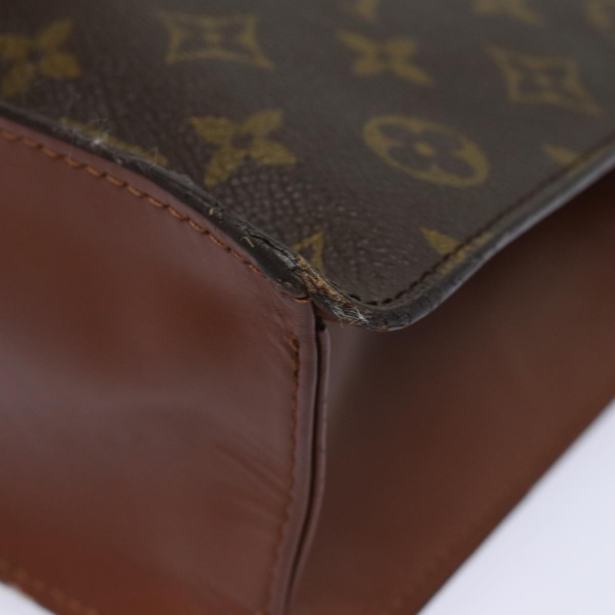 LOUIS VUITTON Monogram Monceau 28 Hand Bag 2way M51185 LV Auth 78302