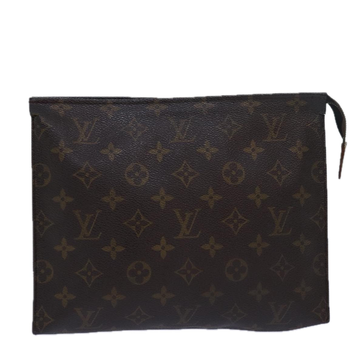 LOUIS VUITTON Monogram Poche Toilette 26 Pouch M47542 LV Auth 78306