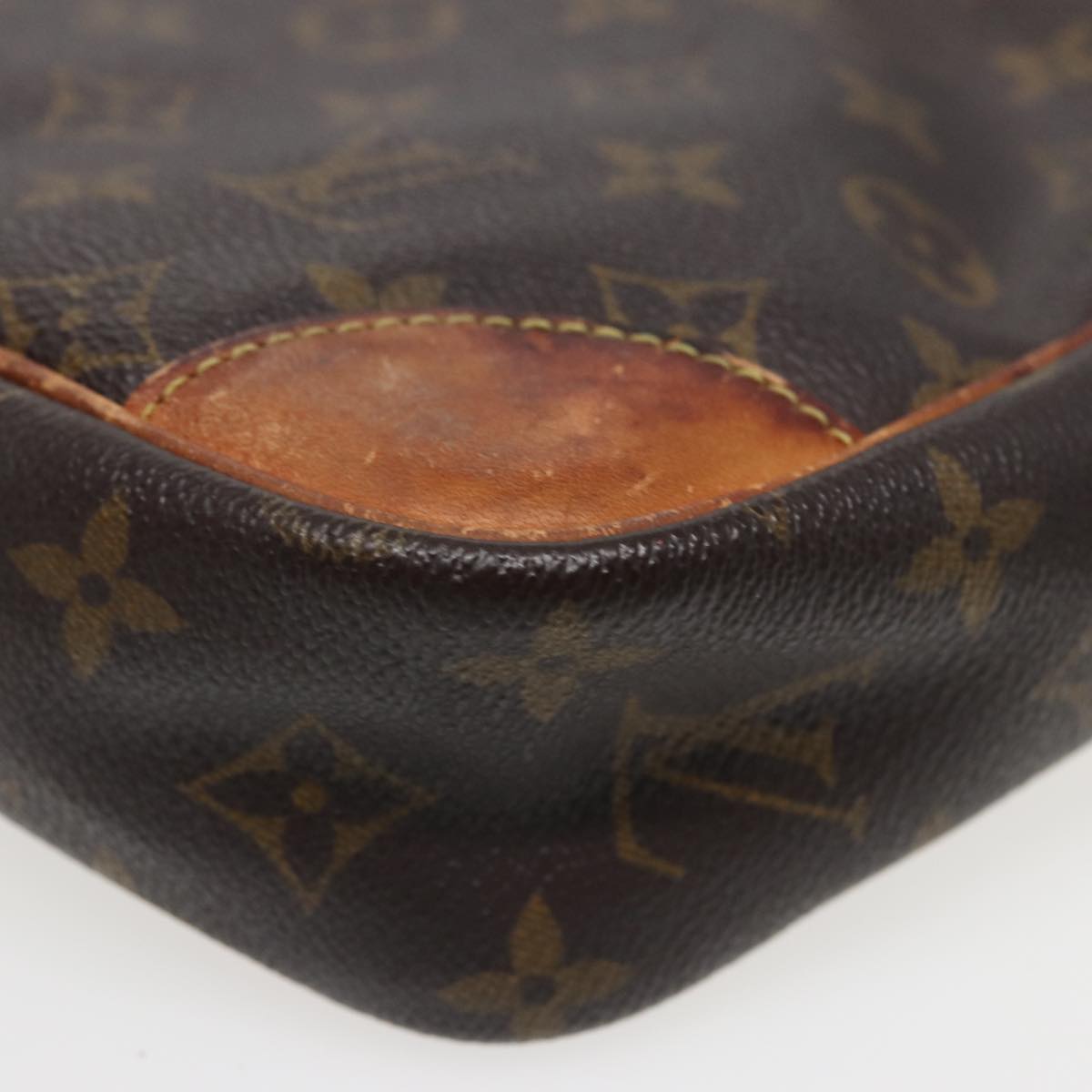 LOUIS VUITTON Monogram Compiegne 28 Clutch Bag M51845 LV Auth 78311