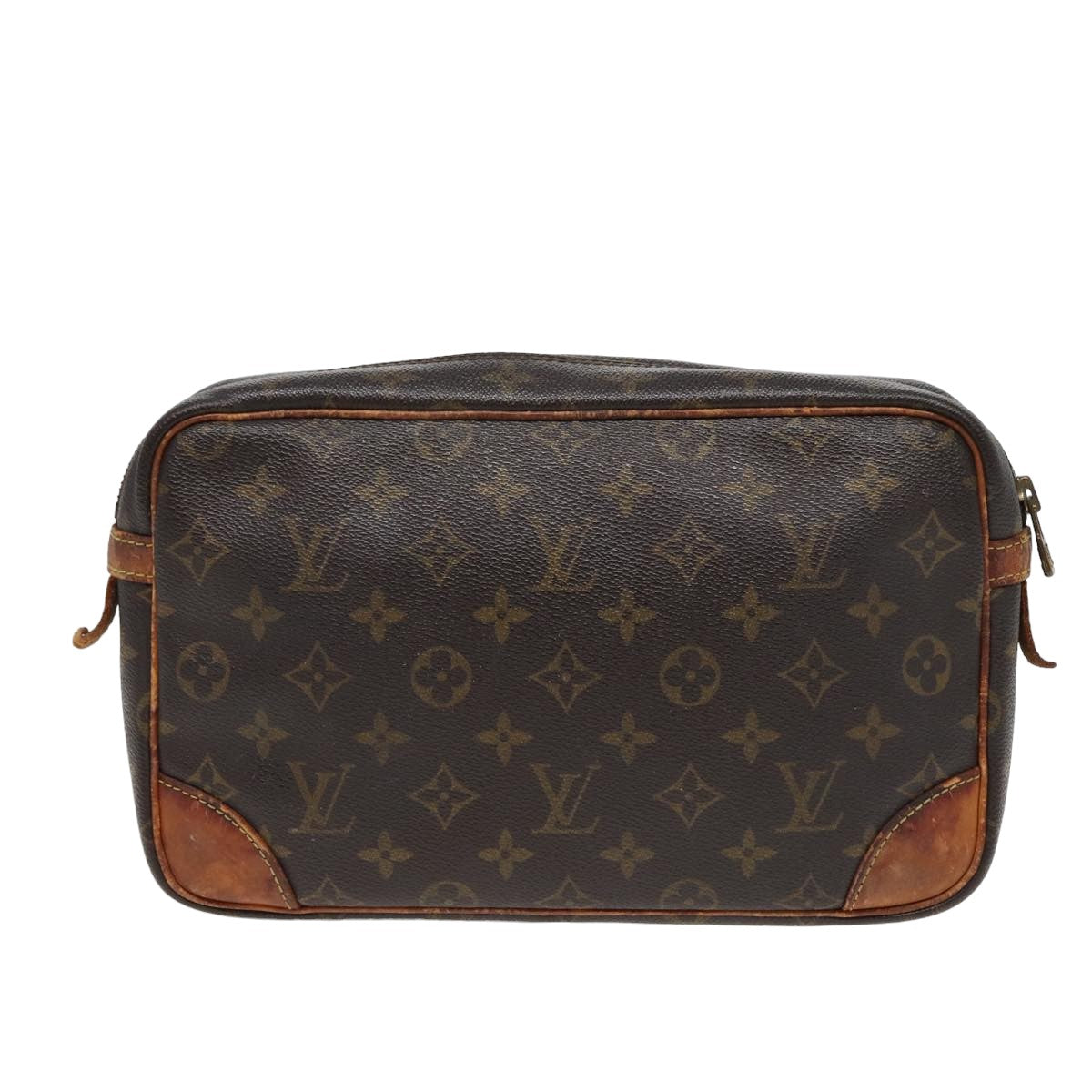 LOUIS VUITTON Monogram Compiegne 28 Clutch Bag M51845 LV Auth 78311 - 0