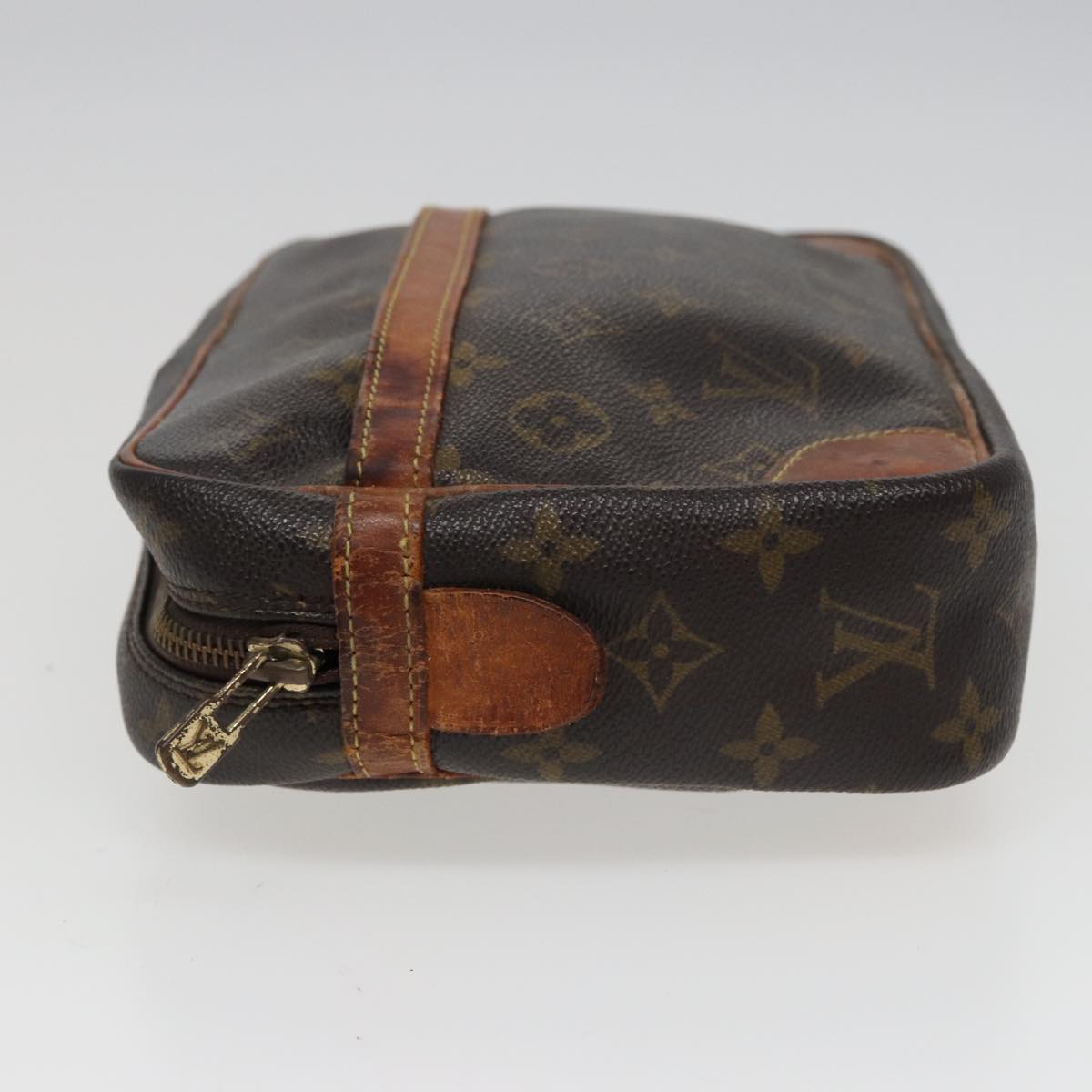 LOUIS VUITTON Monogram Compiegne 28 Clutch Bag M51845 LV Auth 78311