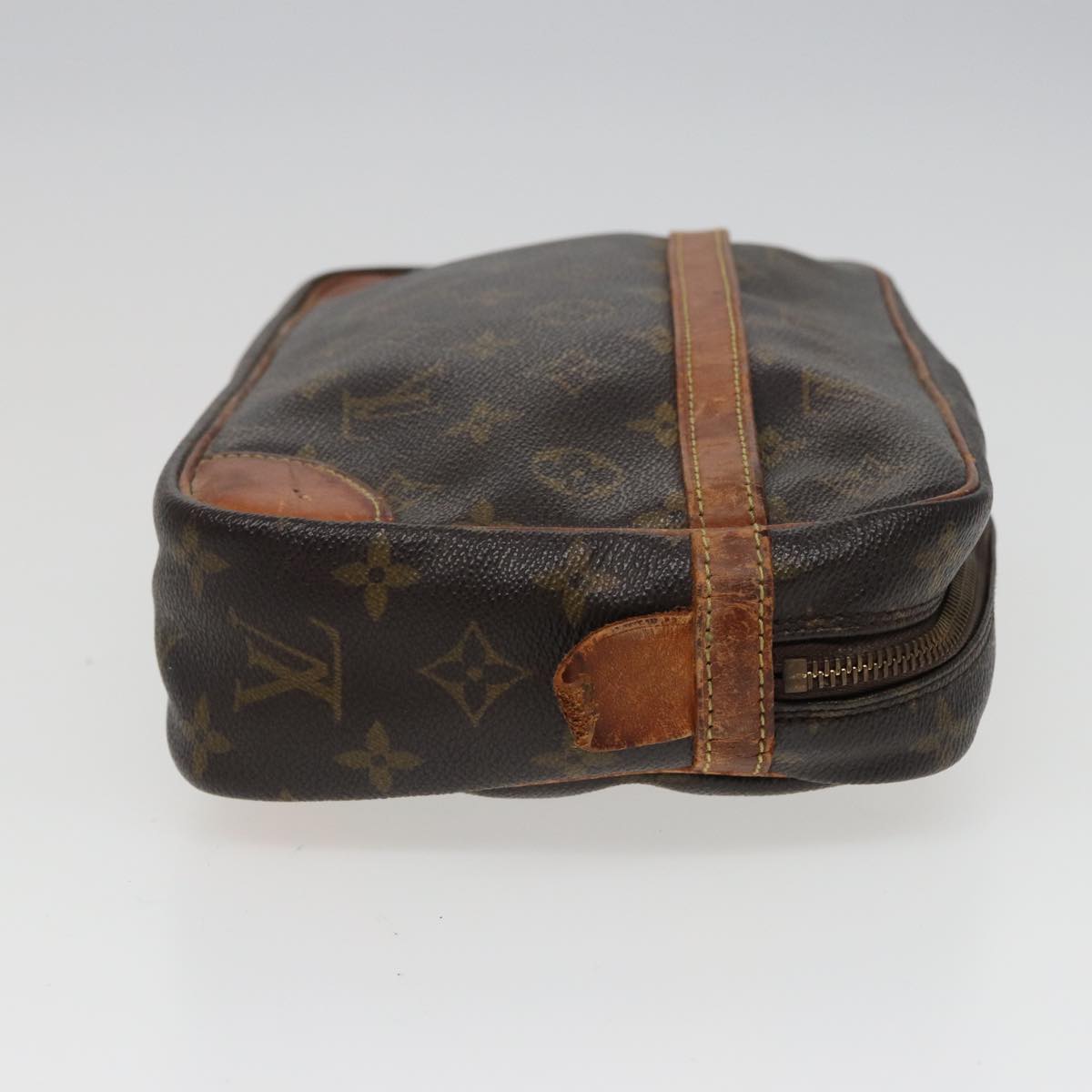 LOUIS VUITTON Monogram Compiegne 28 Clutch Bag M51845 LV Auth 78311