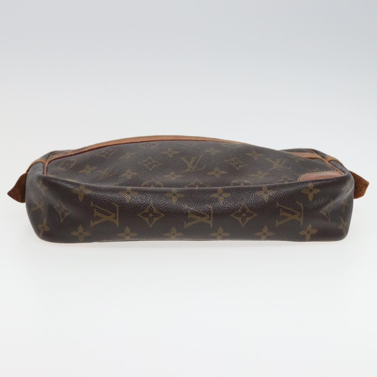 LOUIS VUITTON Monogram Compiegne 28 Clutch Bag M51845 LV Auth 78311