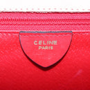 CELINE Hand Bag Suede Beige Auth 78321-20