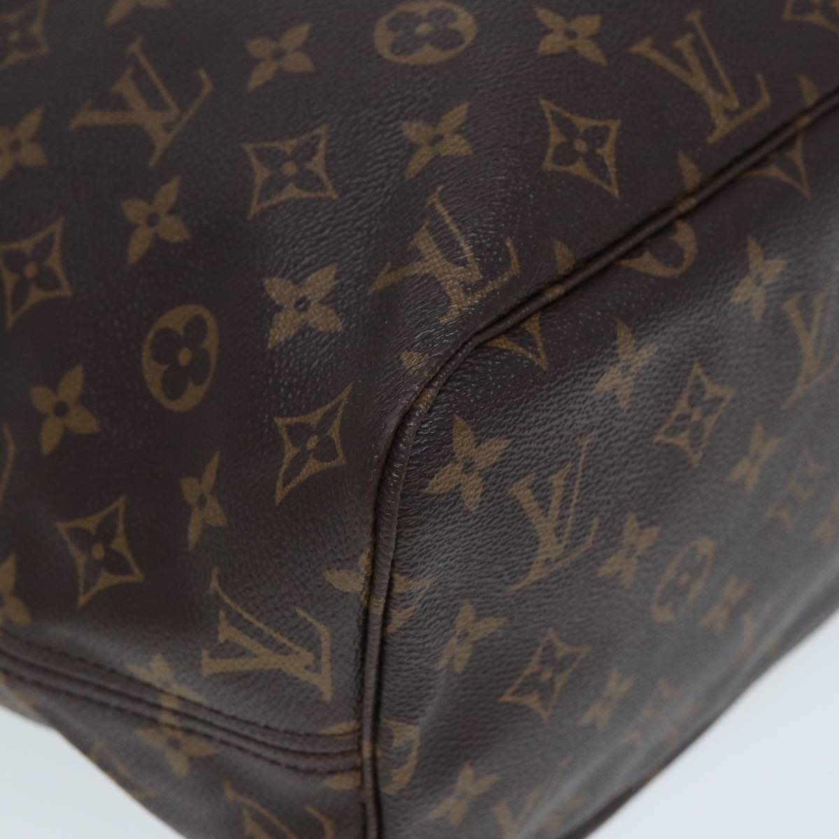 LOUIS VUITTON Monogram Neverfull MM Tote Bag M40156 LV Auth 78326