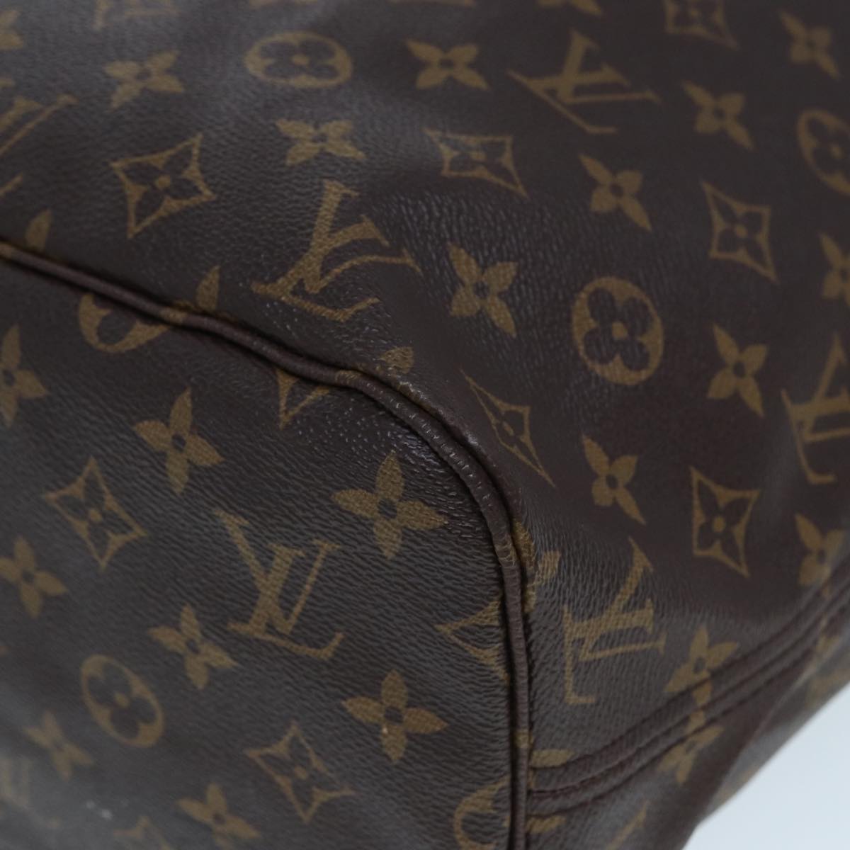 LOUIS VUITTON Monogram Neverfull MM Tote Bag M40156 LV Auth 78326