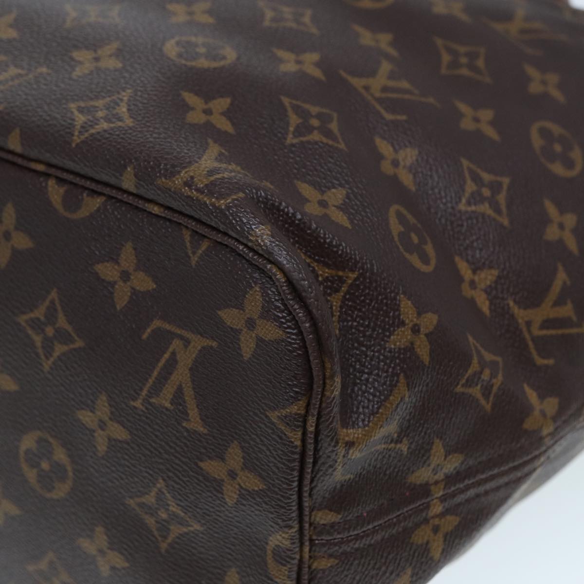 LOUIS VUITTON Monogram Neverfull MM Tote Bag M40156 LV Auth 78326