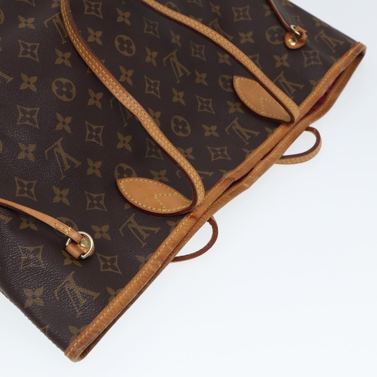 LOUIS VUITTON Monogram Neverfull MM Tote Bag M40156 LV Auth 78326