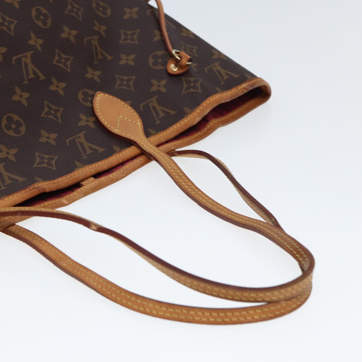 LOUIS VUITTON Monogram Neverfull MM Tote Bag M40156 LV Auth 78326