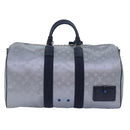 LOUIS VUITTON Monogram Satellite Keepall Bandouliere 50 M44170 LV Auth 78374A-13
