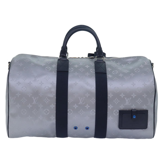 LOUIS VUITTON Monogram Satellite Keepall Bandouliere 50 M44170 LV Auth 78374SM