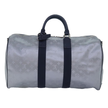 LOUIS VUITTON Monogram Satellite Keepall Bandouliere 50 M44170 LV Auth 78374A - 0