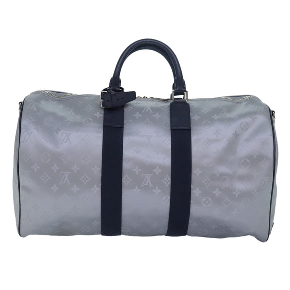 LOUIS VUITTON Monogram Satellite Keepall Bandouliere 50 M44170 LV Auth 78374SM