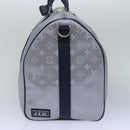 LOUIS VUITTON Monogram Satellite Keepall Bandouliere 50 M44170 LV Auth 78374A-3