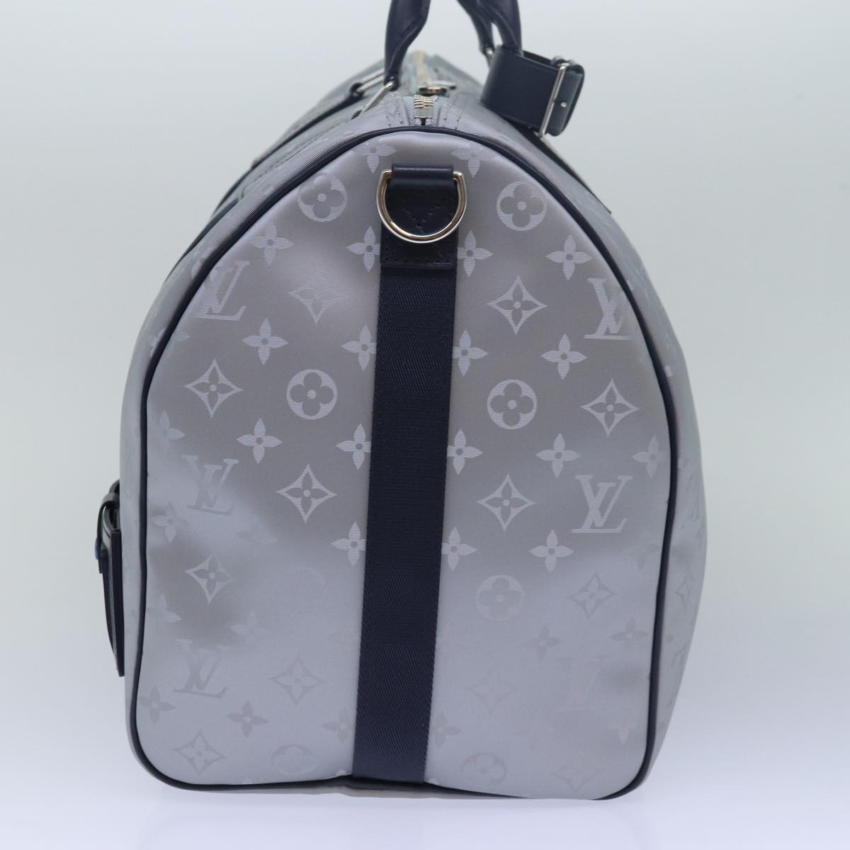 LOUIS VUITTON Monogram Satellite Keepall Bandouliere 50 M44170 LV Auth 78374A