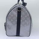 LOUIS VUITTON Monogram Satellite Keepall Bandouliere 50 M44170 LV Auth 78374A-4