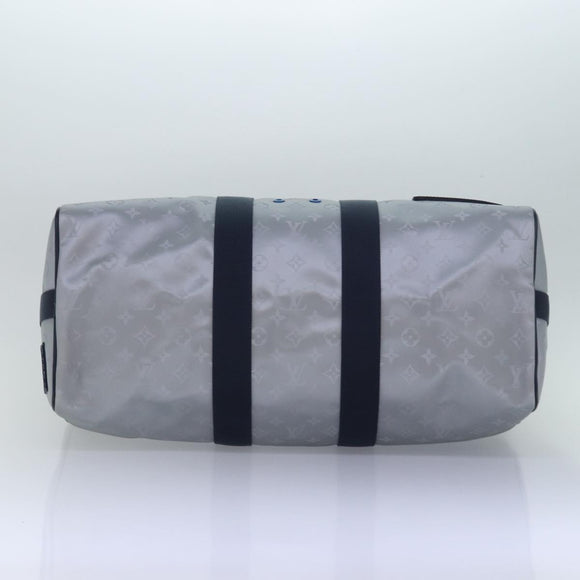 LOUIS VUITTON Monogram Satellite Keepall Bandouliere 50 M44170 LV Auth 78374SM
