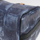 LOUIS VUITTON Damier Salt Keepall Bandouliere 50 Bag Blue N50059 LV Auth 78375S-15