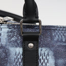 LOUIS VUITTON Damier Salt Keepall Bandouliere 50 Bag Blue N50059 LV Auth 78375S-19