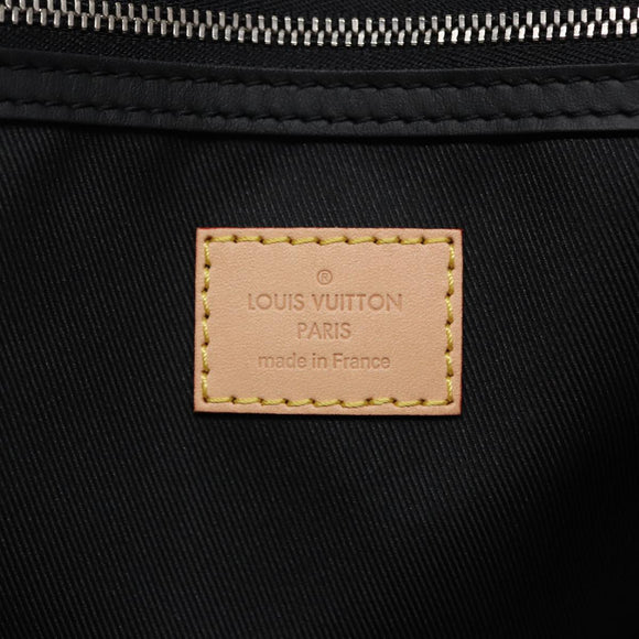 LOUIS VUITTON Damier Salt Keepall Bandouliere 50 Bag Blue N50059 LV Auth 78375S