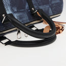 LOUIS VUITTON Damier Salt Keepall Bandouliere 50 Bag Blue N50059 LV Auth 78375S-7