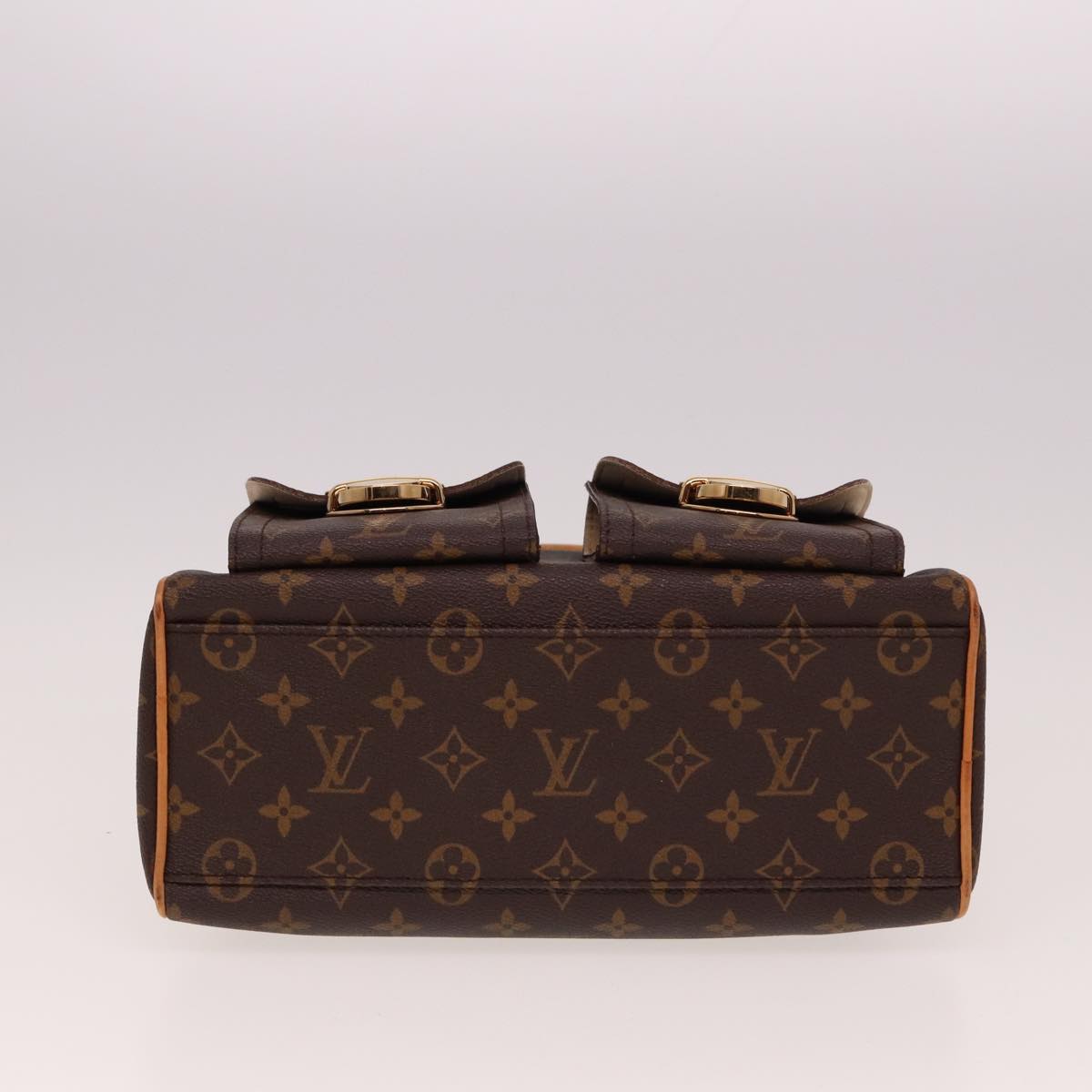 LOUIS VUITTON Monogram Manhattan PM Hand Bag M40026 LV Auth 78378