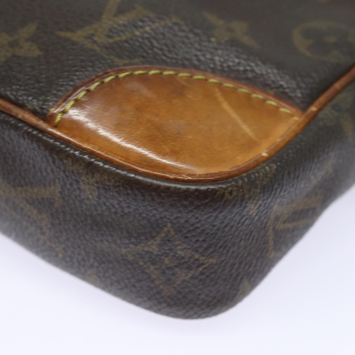 LOUIS VUITTON Monogram Marly Dragonne GM Clutch Bag M51825 LV Auth 78382