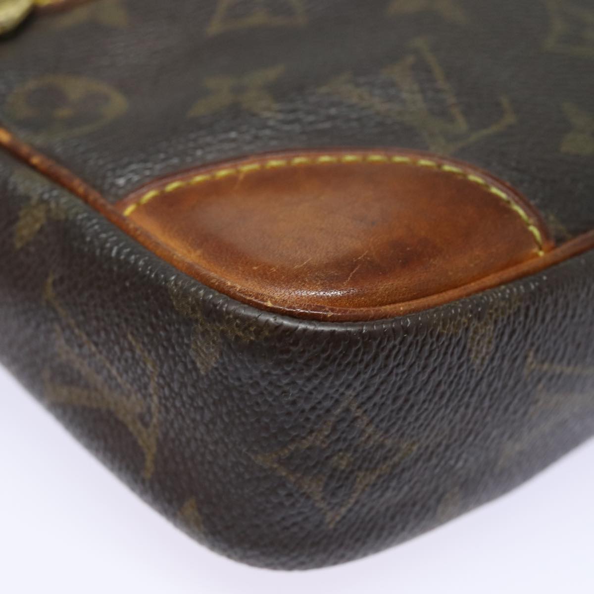 LOUIS VUITTON Monogram Marly Dragonne GM Clutch Bag M51825 LV Auth 78382