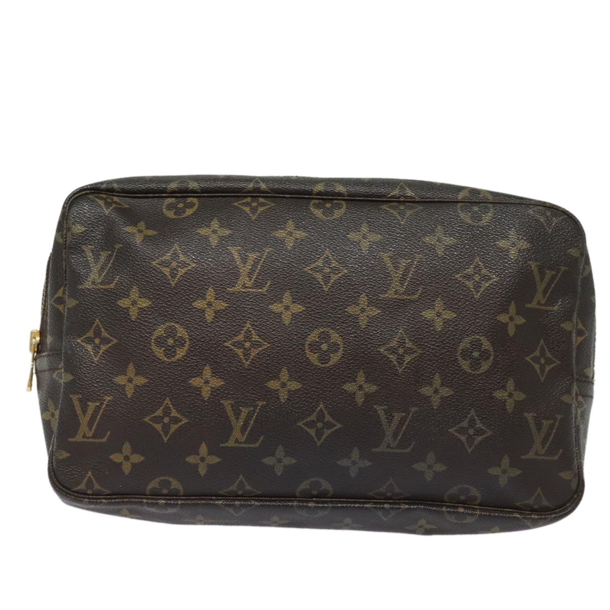 LOUIS VUITTON Monogram Trousse Toilette 28 Clutch Bag M47522 LV Auth 78383