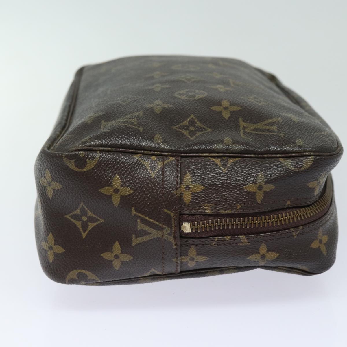 LOUIS VUITTON Monogram Trousse Toilette 28 Clutch Bag M47522 LV Auth 78383