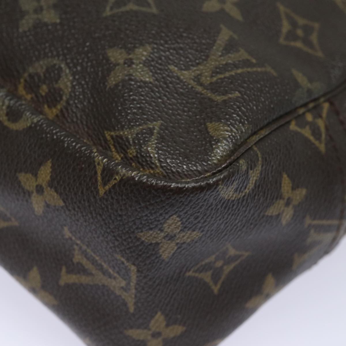 LOUIS VUITTON Monogram Trousse Toilette 28 Clutch Bag M47522 LV Auth 78383