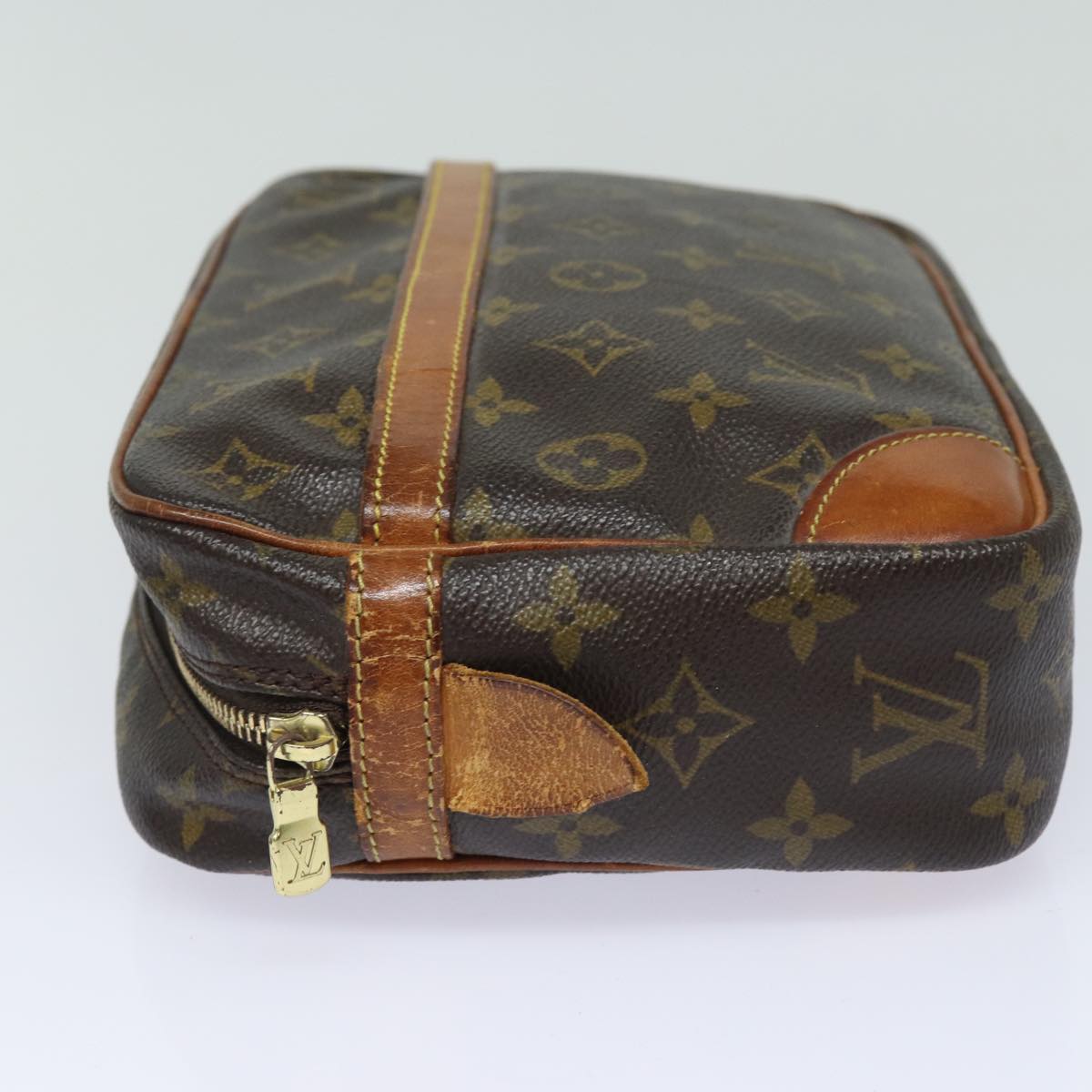 LOUIS VUITTON Monogram Compiegne 28 Clutch Bag L086 LV Auth 78385