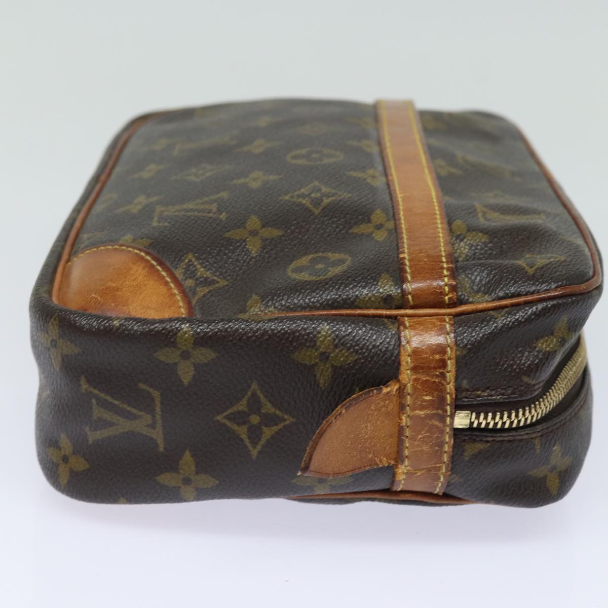 LOUIS VUITTON Monogram Compiegne 28 Clutch Bag L086 LV Auth 78385