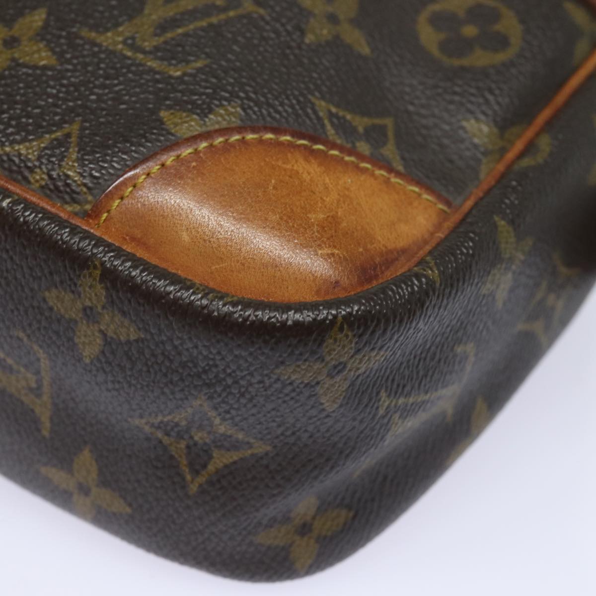 LOUIS VUITTON Monogram Compiegne 28 Clutch Bag L086 LV Auth 78385