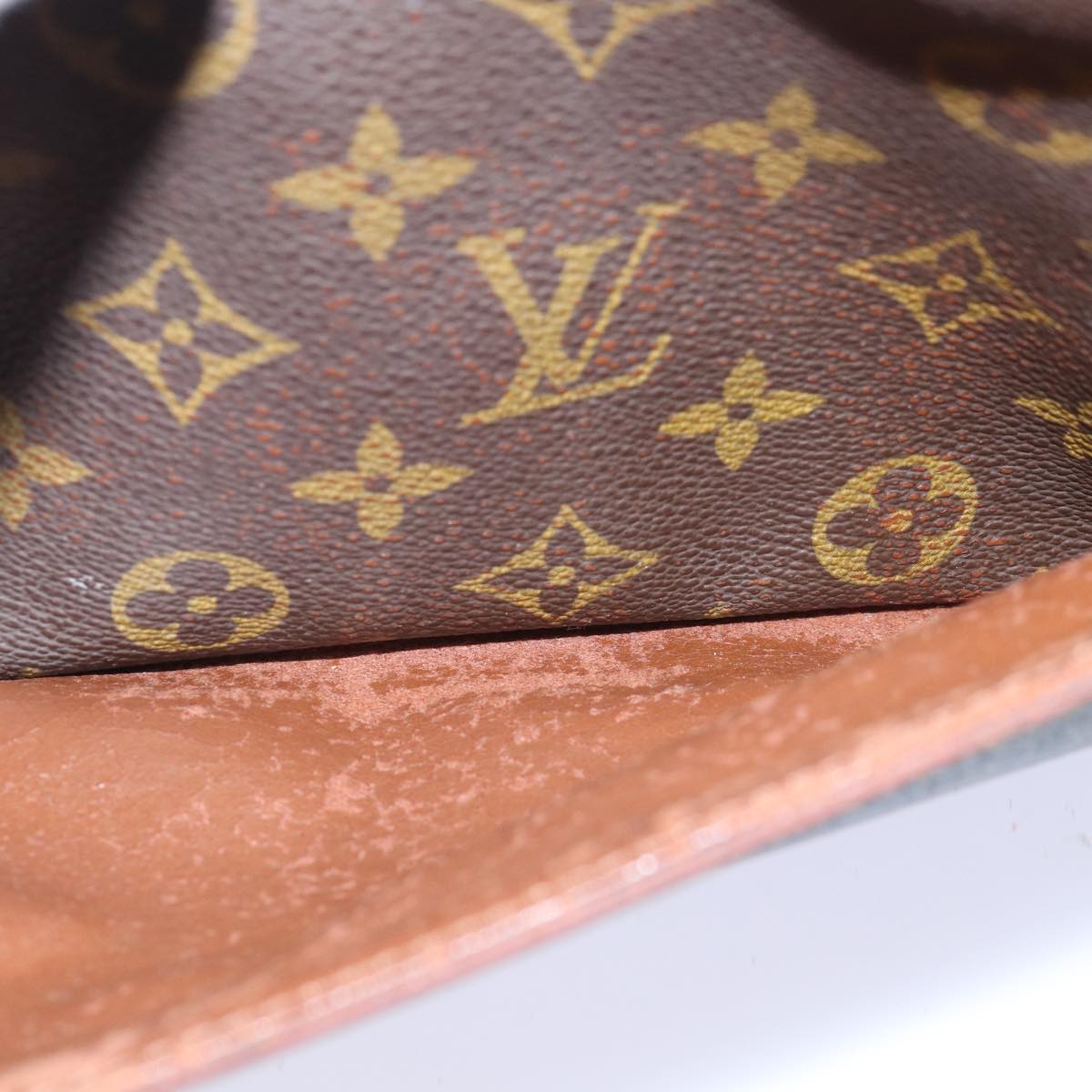 LOUIS VUITTON Monogram Compiegne 28 Clutch Bag M51845 LV Auth 78388