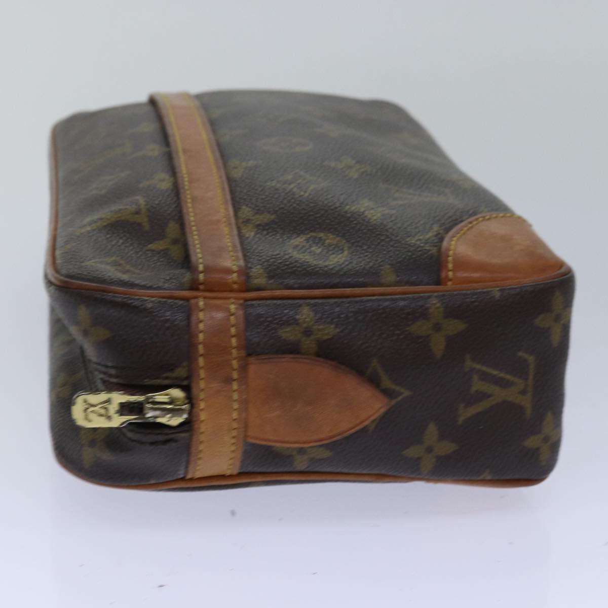 LOUIS VUITTON Monogram Compiegne 28 Clutch Bag M51845 LV Auth 78388