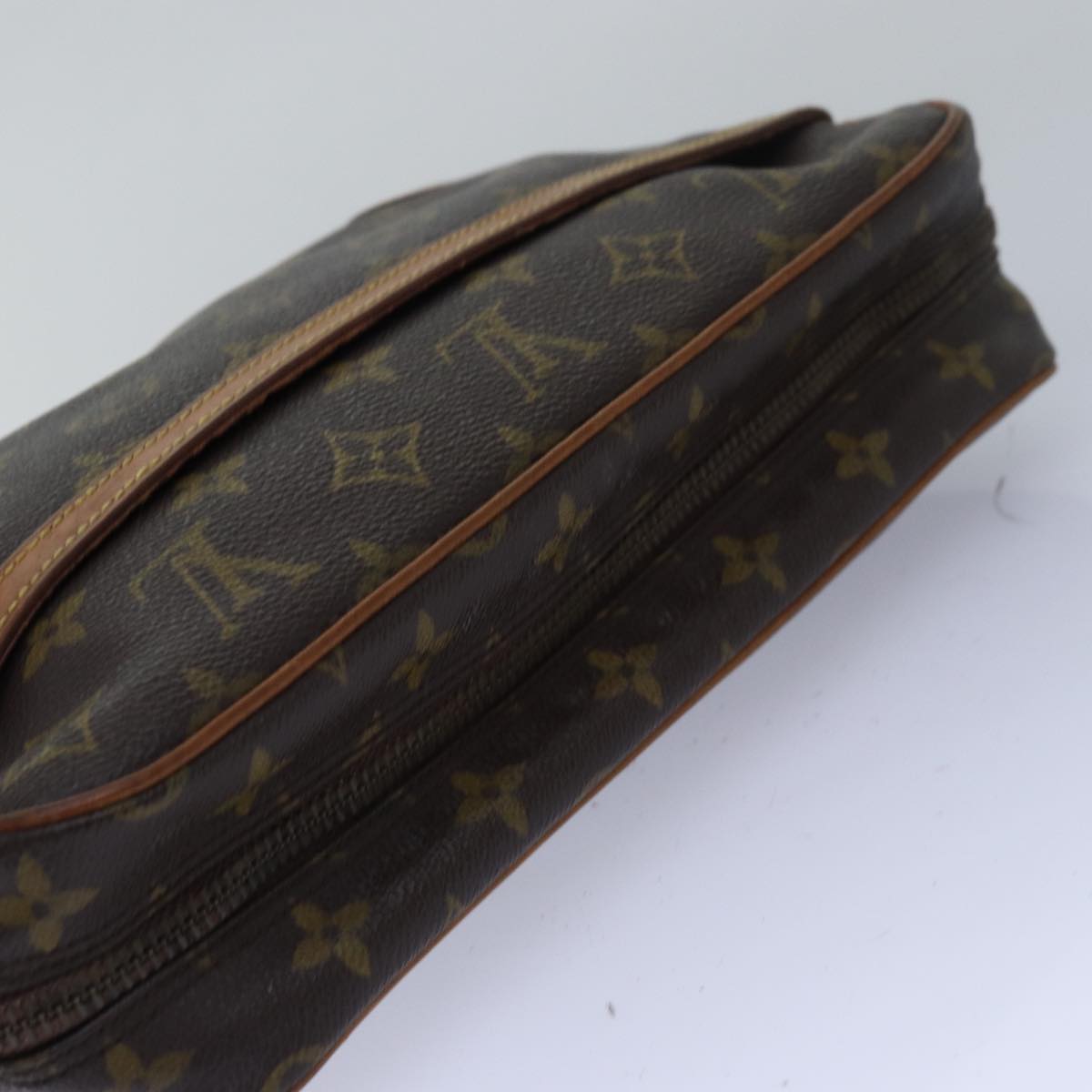 LOUIS VUITTON Monogram Compiegne 28 Clutch Bag M51845 LV Auth 78388