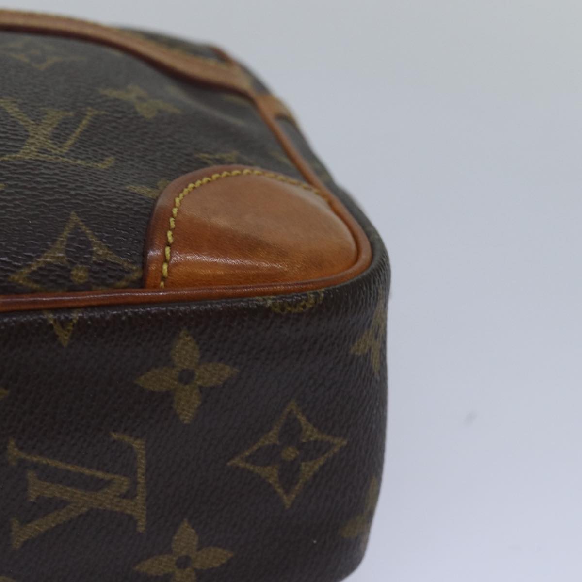 LOUIS VUITTON Monogram Compiegne 28 Clutch Bag M51845 LV Auth 78388