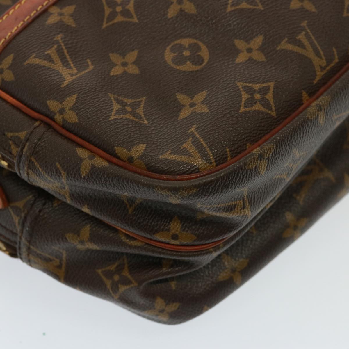 LOUIS VUITTON Monogram Reporter PM Shoulder Bag M45254 LV Auth 78389