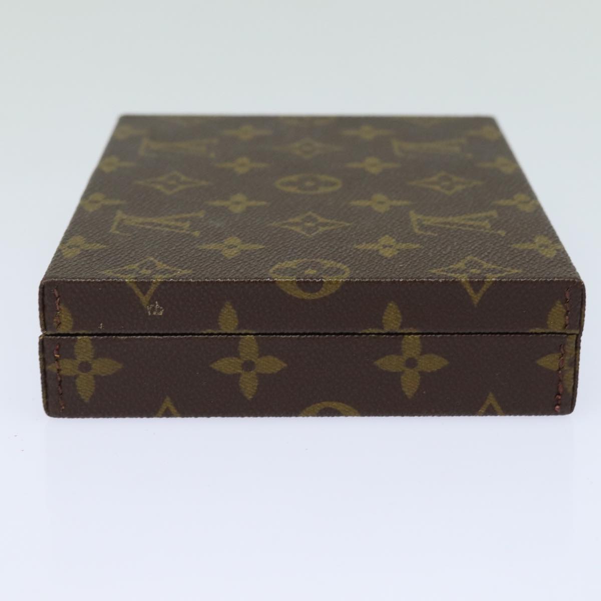 LOUIS VUITTON Monogram Jewelry Case Jewelry Box LV Auth 78404