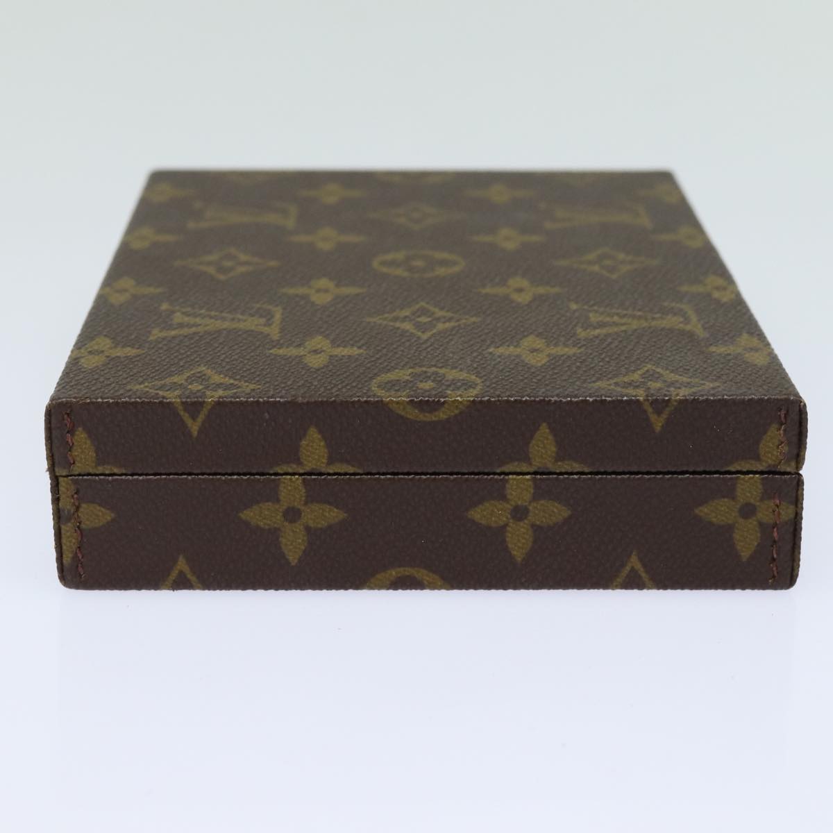 LOUIS VUITTON Monogram Jewelry Case Jewelry Box LV Auth 78404