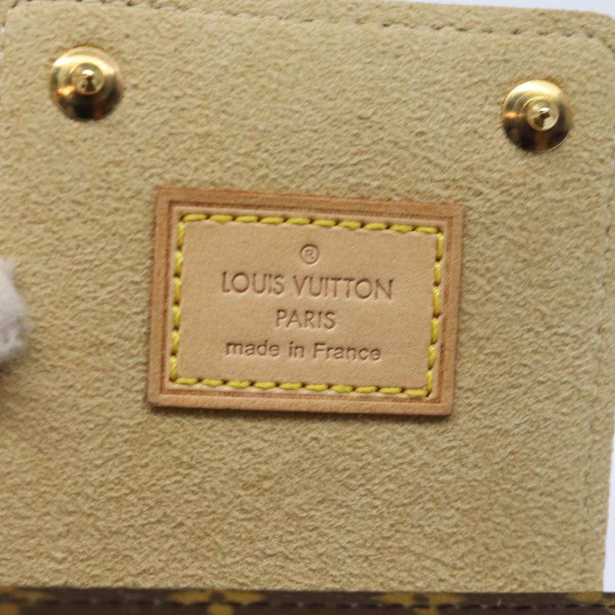 LOUIS VUITTON Monogram Jewelry Case Jewelry Box LV Auth 78405