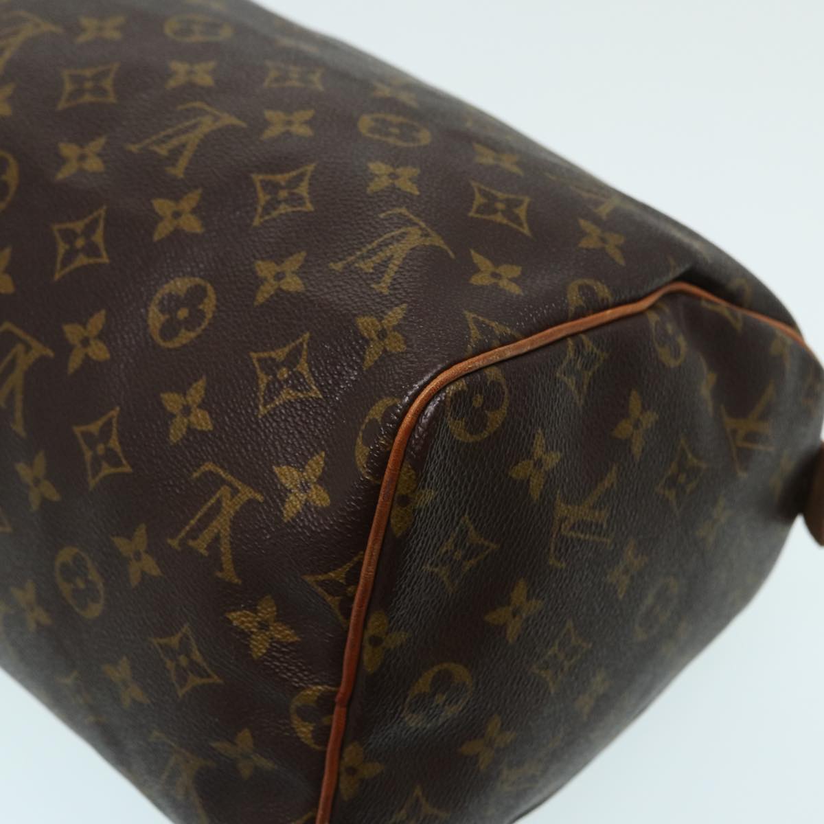 LOUIS VUITTON Monogram Speedy 30 Hand Bag Vintage M41526 LV Auth 78412