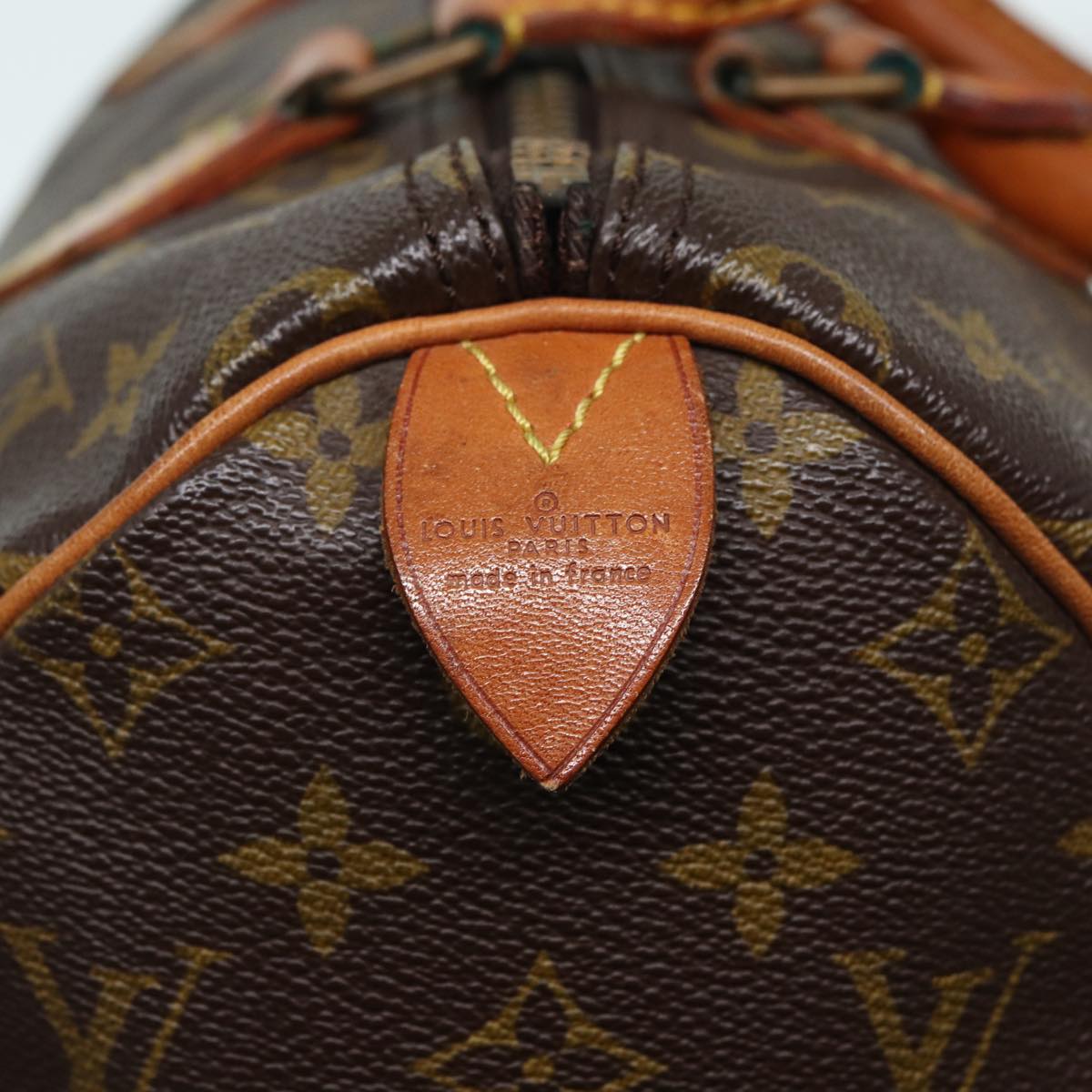 LOUIS VUITTON Monogram Speedy 30 Hand Bag Vintage M41526 LV Auth 78412