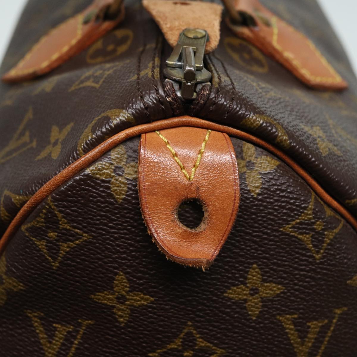 LOUIS VUITTON Monogram Speedy 30 Hand Bag Vintage M41526 LV Auth 78412