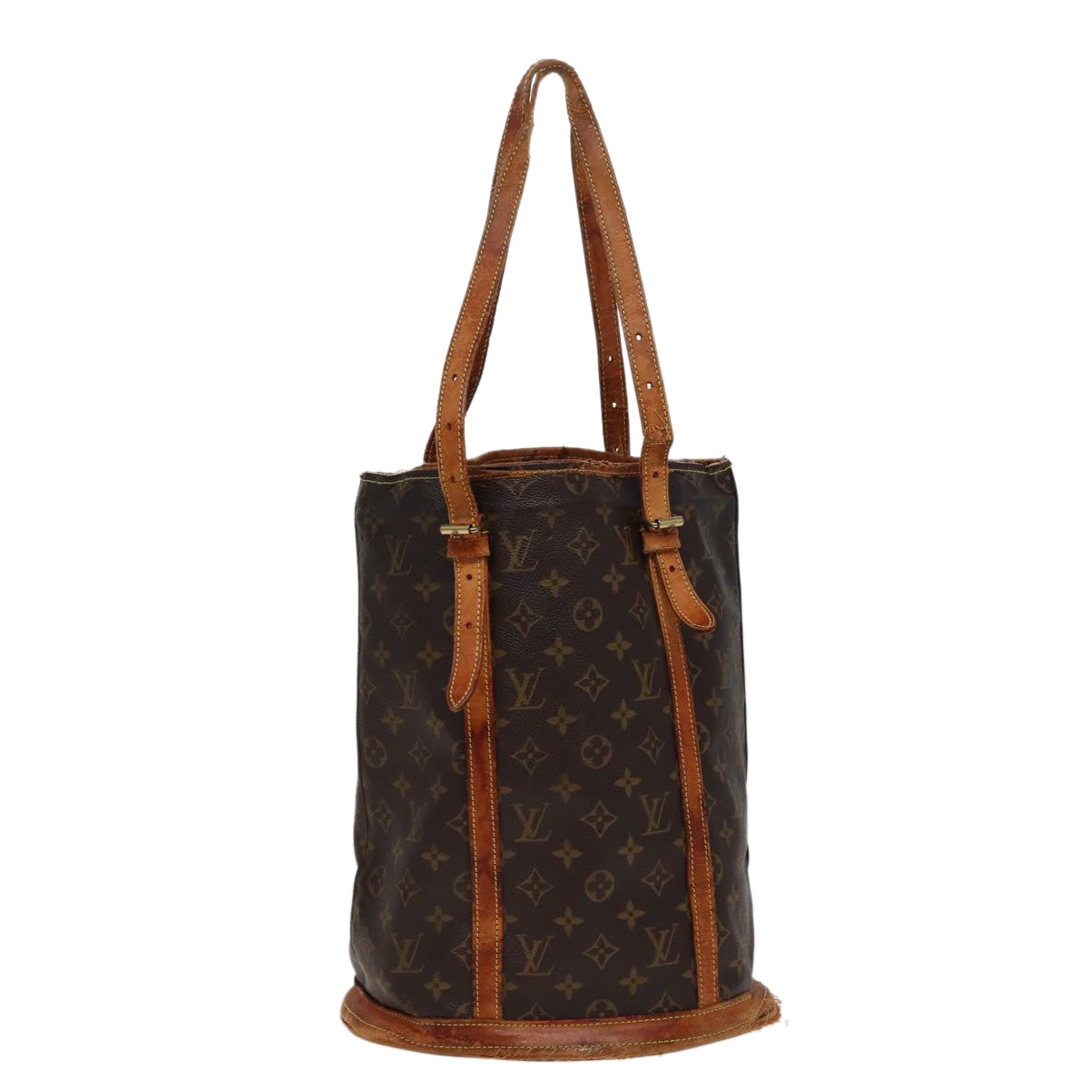 LOUIS VUITTON Monogram Bucket GM Shoulder Bag M42236 LV Auth 78414