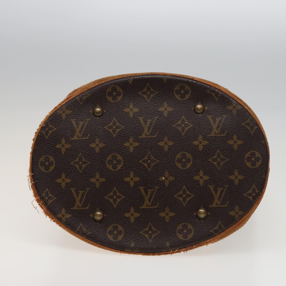 LOUIS VUITTON Monogram Bucket GM Shoulder Bag M42236 LV Auth 78414