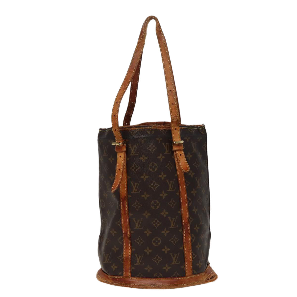 LOUIS VUITTON Monogram Bucket GM Shoulder Bag M42236 LV Auth 78414