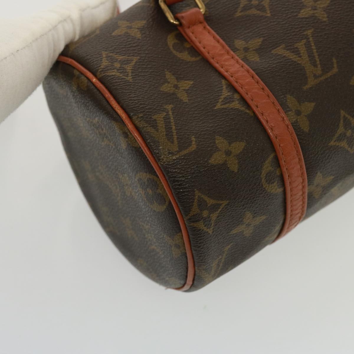 LOUIS VUITTON Monogram Papillon 26 Hand Bag M51386 LV Auth 78480